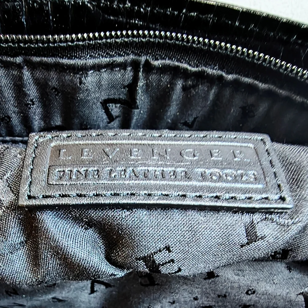 Vintage Levenger Leather Carry Briefcase